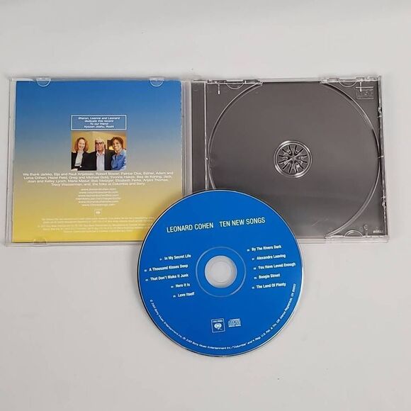 LEONARD COHEN: TEN NEW SONGS [CD] - Picture 2 of 4